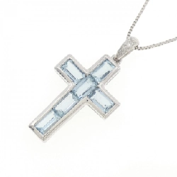 Dây chuyền Aquamarine PT900/PT850 1.43CT - Hàng hiệu Chính hãng 859460