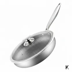 💎 KL-326 – Chảo inox 3 lớp Triply, bền bỉ, an toàn cho sức khỏe