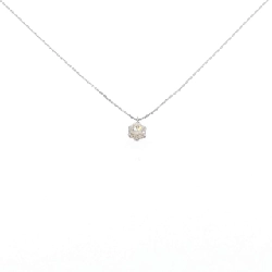 Dây chuyền kim cương Solitaire PT900/PT850 0.30CT - Hàng hiệu Chính hãng