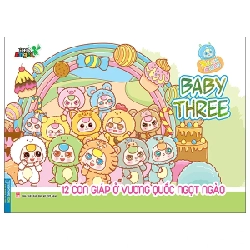 Sách Tô Màu BabyThree 12 Con Giáp Ở Vương Quốc Ngọt Ngào - Little Angel ASB.PO Oreka Blogmeo 230225