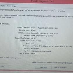 Laptop Dell 3568 15inch Chính hãng 528179