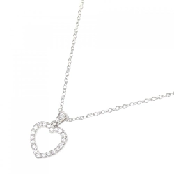 Dây chuyền nhỏ hình trái tim Outline của Tiffany - Hàng hiệu Authentic 839453