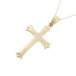 Dây chuyền đeo cổ hình chữ thập 14KYG/14KWG - Hàng hiệu Authentic 857214