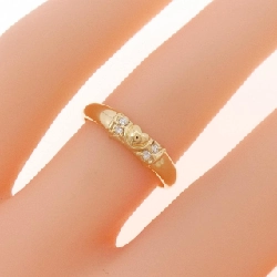 Nhẫn kim cương hình trái tim K18YG 671128