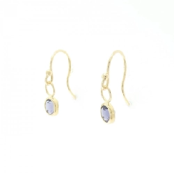 K18YG Iolite Bông tai - Hàng hiệu Chính hãng 868575