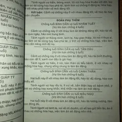 Sách xem tuổi vợ chồng - Căn Duyên Tiền Định 701592