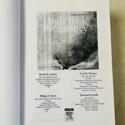 HIGH RISK PREGNANCY – MANAGEMENT OPTIONS (Vol 1) 570375