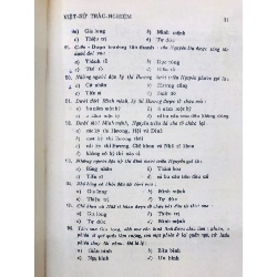 Câu hỏi trắc nghiệm sử địa công dân - Lê Kim Ngân ( luyện thi tú tài I ban abcd ) 137548