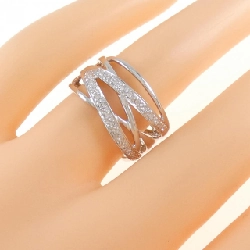 Nhẫn kim cương K18WG 0.10CT 670942