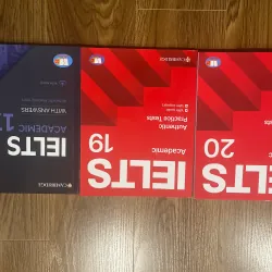 Sách IELTS Academic 17, 19, 20 with Answers, Practice Tests, Cambridge 1026507