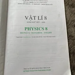 (song ngữ) Vật Lí 8 song ngữ Việt Anh  603162