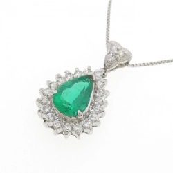 Dây chuyền ngọc lục bảo PT900/PT850 0.88CT - Hàng hiệu Authentic 863167