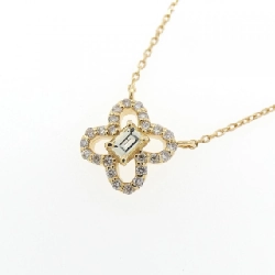 Dây chuyền kim cương K18YG 0.15CT - Hàng hiệu Chính hãng 857819