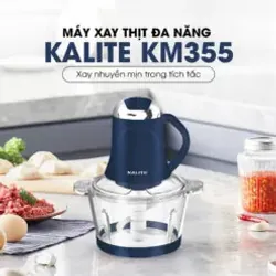 💠 Kalite KM355 – Máy xay đa năng, cối thủy tinh 2L bền – sạch – an toàn 💧 696694