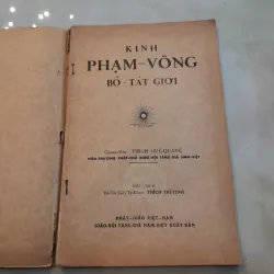 KINH PHẠM VÕNG BỒ TÁT GIỚI - THÍCH TRÍ TỊNH 759245