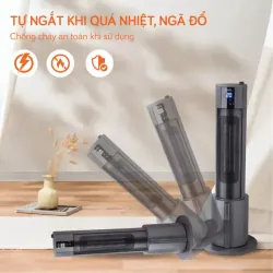 Máy sưởi UNIEUE-129 MÀU ĐEN CHÍNH HÃNG MỚI 100% 593079