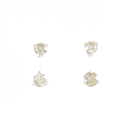 K18WG Bông tai kim cương 1.00CT - Hàng hiệu Chính hãng