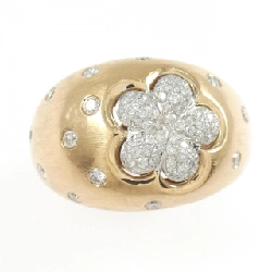 Nhẫn kim cương hoa K18PG/K18WG 0.63CT - Hàng hiệu Authentic 846993