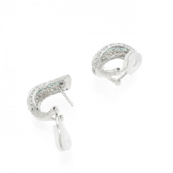 K18WG Tourmaline Bông tai/Khuyên tai 0.32CT - Hàng hiệu Chính hãng 867737