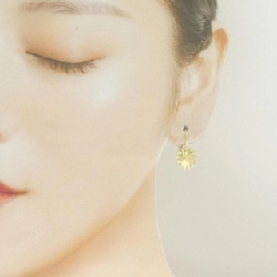 Bông tai Ponte Vecchio 750YG - Hàng hiệu Authentic 845195