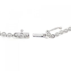 K18WG Vòng tay kim cương 0.72CT - Hàng hiệu Chính hãng 871001