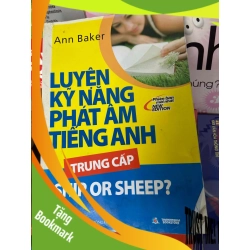 (TẶNG BOOKMARK) Luyện Kỹ Năng Phát Âm Tiếng Anh Trung Cấp - Ann Baker 2014 Sách tự học tiếng Anh RBK-AK1T1