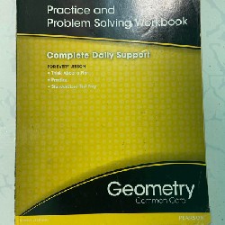 Geometry textbook and workbook | Sách giáo khoa và bài tập Hình Học 10589