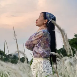 Váy hoa vintage( tặng kèm quây ren trắng) 573467