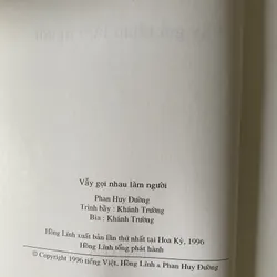 VẪY GỌI NHAU LÀM NGƯỜI 694035