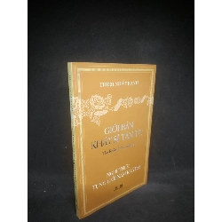 [59K/kg] Nghi thức tụng giới nam khất sĩ Thích Nhất Hạnh mới 80% HCM0803 Rebooks.vn