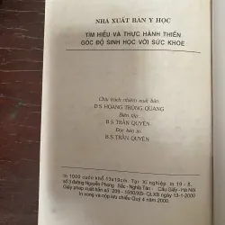 Tìm hiểu và thực hành Thiền: Góc độ sinh học với sức khỏe-PGS.TS. Nguyễn Ngọc Kha.  1032084