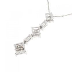 K18WG Pave Diamond Necklace 0.50CT - Hàng hiệu Chính hãng 860279