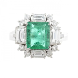 Nhẫn Emerald PT900 0.88CT - Hàng hiệu Chính hãng 852157
