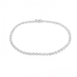 K18WG Vòng tay kim cương 1.01CT - Hàng hiệu Chính hãng 872641