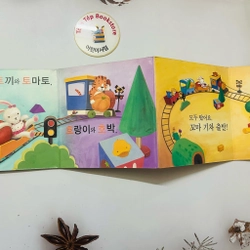 Boardbook ít chữ Tiếng Hàn cho bé- B4 496799
