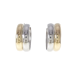 K18YG/PT900 Bông tai - Hàng hiệu Authentic