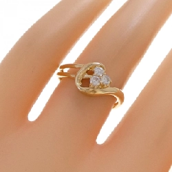 Nhẫn kim cương K18YG 0.16CT - Hàng hiệu chính hãng 853058