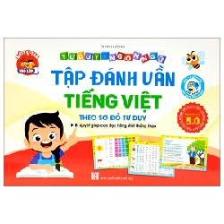 Tư Duy Ngôn Ngữ - Tập Đánh Vần Tiếng Việt - Theo Sơ Đồ Tư Duy (Phiên Bản Đặc Biệt 5.0 Quét Mã QR Nghe Đọc Và Kể Chuyện)