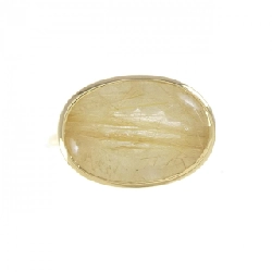 Nhẫn thạch anh rutile K18YG 5.50CT 668980