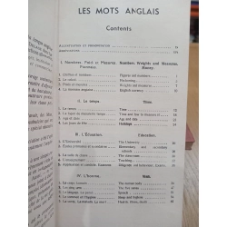 Les mots anglais - F. Novion 539382