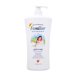 Sữa tắm trắng da Familiar 1000ml- Sữa tắm dê