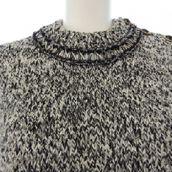 Louis Vuitton LOUIS VUITTON Viền đá quý Tweed FMKM94OJ7 Áo len 628562