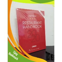 (TẶNG BOOKMARK) Vietnam - Restaurant Handbook 2020 - Vetter New 100% RBK.ASB0502