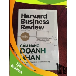 (TẶNG BOOKMARK) Cẩm nang doanh nhân - Hành trình khởi sự doanh nghiệp thời hiện đại bìa cứng 100%