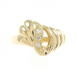 Nhẫn kim cương K18YG 0.06CT 668561