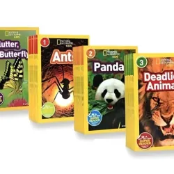 National Geographic kids trọn bộ - Level k, 1, 2, 3, 4 giấy bóng đẹp - tặng Audio 1000807