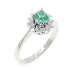 Nhẫn Emerald PT900 0.21CT