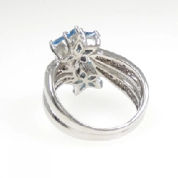 Nhẫn Blue Topaz K18WG 1.40CT - Hàng hiệu Chính hãng 847832