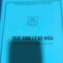 Test ck1, nội trú nhi khoa HMU Y Hà Nội  284518