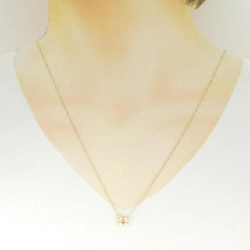 K18YG Hoa Hồng Ruby Dây Chuyền 0.06CT - Hàng hiệu Chính Hãng 847403